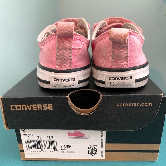 Pink Toddler Converse - Picture 4 of 10
